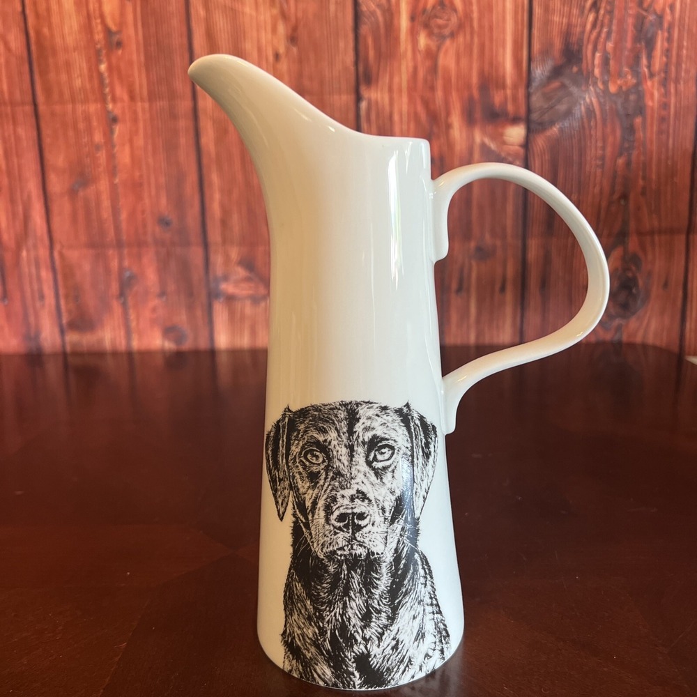 Little Weavers Arts Dog Pitchers, Hand Decorated made In England